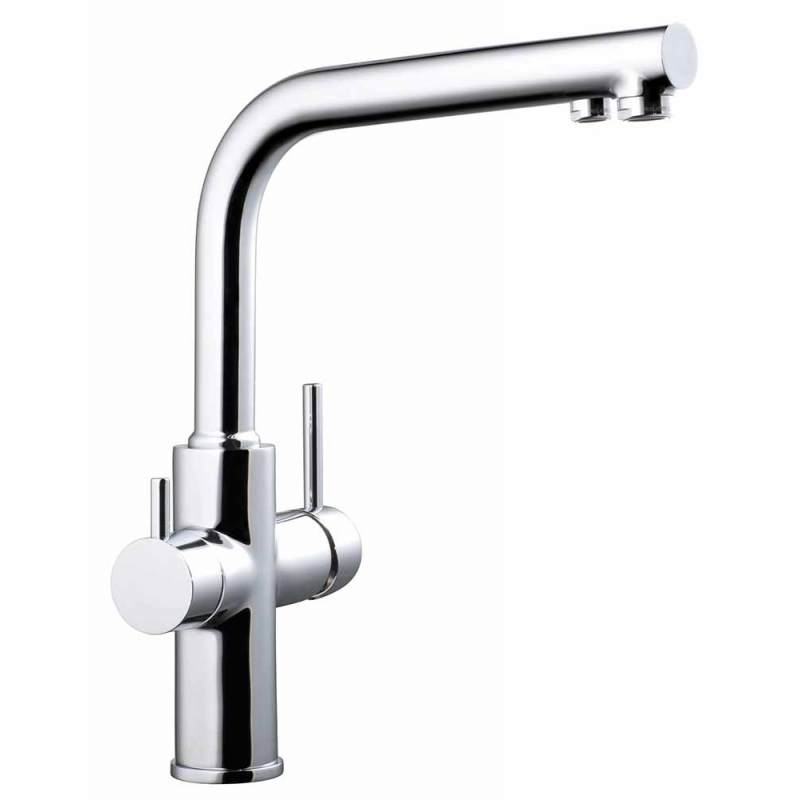 XJTNLB Grifo 3 Vias Osmosis Gris Grifo de Cocina 3 Vías Osmosis con  Abatible Grifo Flexible Cocina 3 en 1 Grifo Cocina con Osmosis Integrado :  : Bricolaje y herramientas