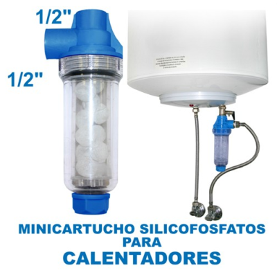 Mini C Silicofosfatos, Filtro antical para calentadores y termos