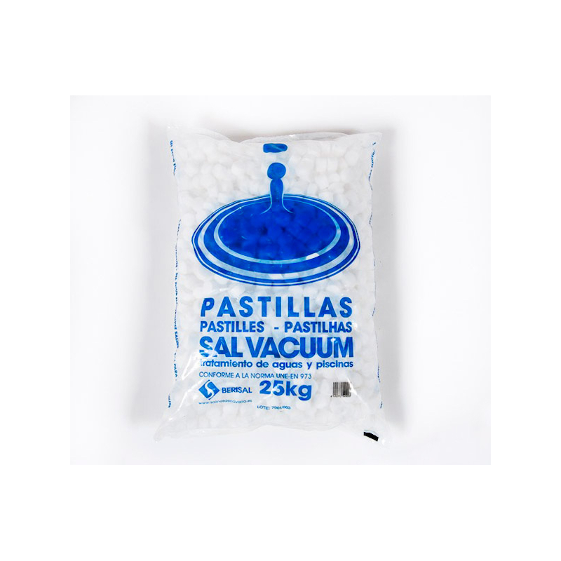 Sal descalcificador vacuum, pastilla - Clima Cuenca